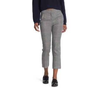 Veronica Beard Gemini Plaid Cropped Pants| Size 6